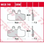 TRW MCB749 Front/Rear Brake Pads