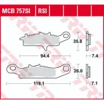 TRW MCB757SI Front Brake Pads