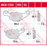 TRW MCB772SI Front/Rear Brake Pads