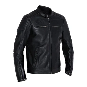 John Doe Dexter Leather Jacket Black, Motoee.com