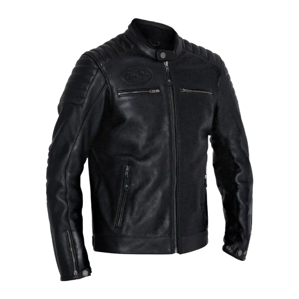 John Doe Dexter Leather Jacket Black