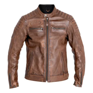 John Doe Dexter Leather Jacket Tobacco