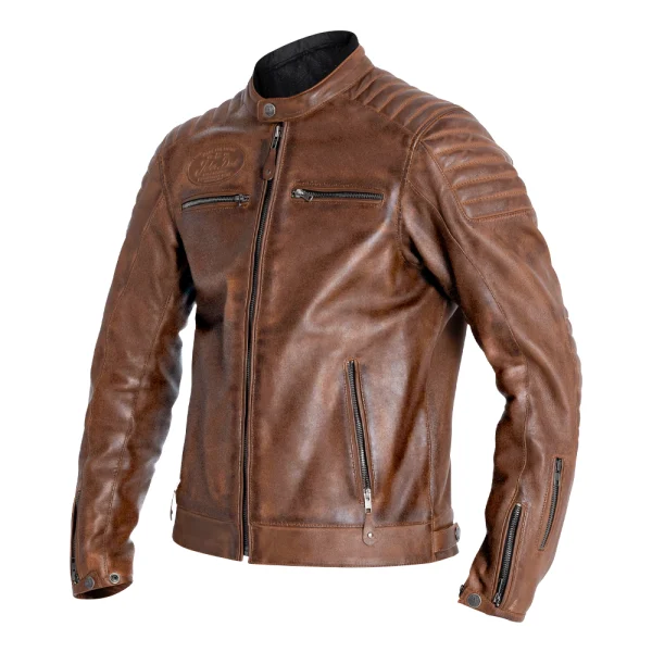 John Doe Dexter Leather Jacket Tobacco