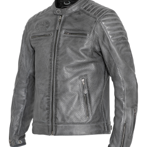 John Doe Storm Grey Leather Jacket, Motoee.com