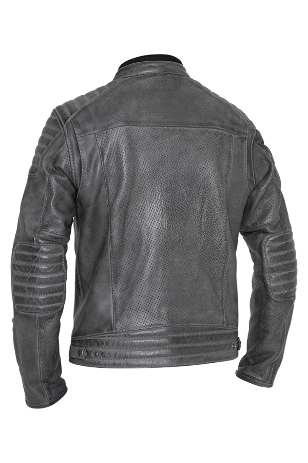 John Doe Storm Grey Leather Jacket