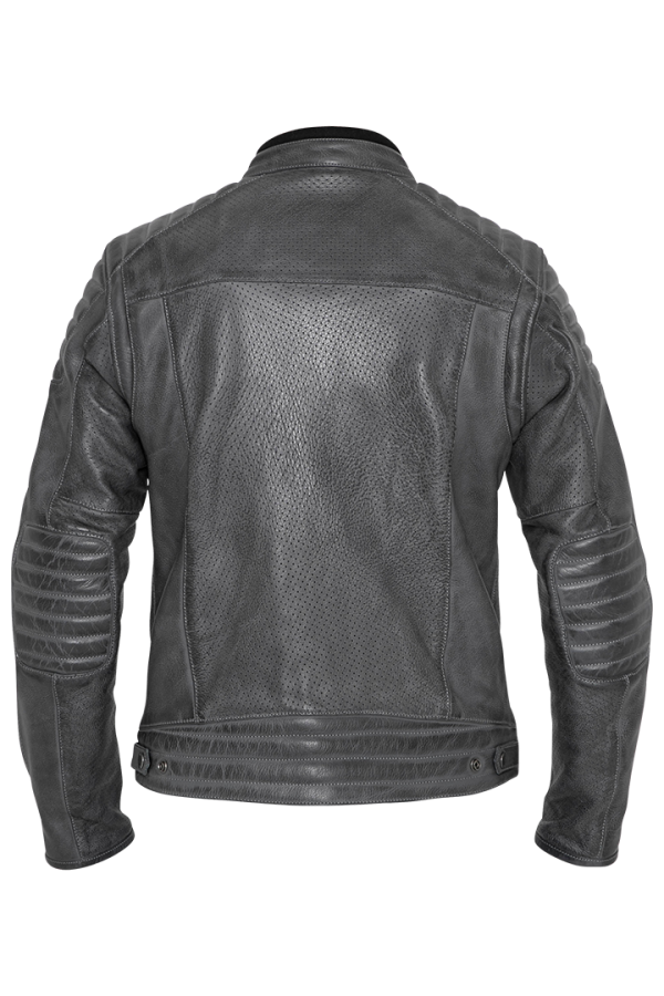 John Doe Storm Grey Leather Jacket