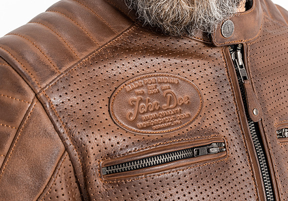 John Doe Storm Tobacco Leather Jacket