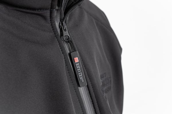 John Doe XTM Softshell 2-in-1 Black Jacket