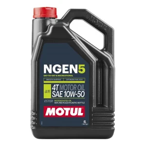 Motul NGEN 5 10W50 Semi-Synthetic 4L 4T Engine Oil