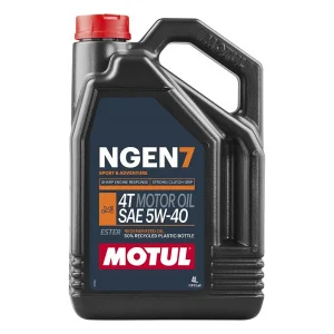 Motul NGEN 7 5W40 Synthetic 4L 4T Engine Oil