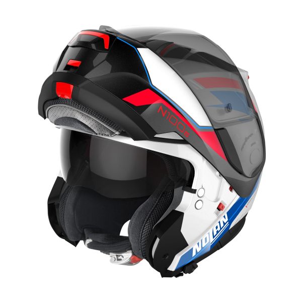 Nolan N100-6 Surveyor N-COM 24 Black/Blue/Red/White