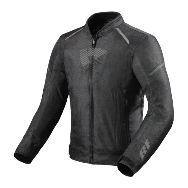 Revit Sprint H20 Motorcycle Textile Jacket Black/Dark Grey