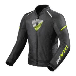 Revit Sprint H20 Motorcycle Textile Jacket Black/Neon/Yellow