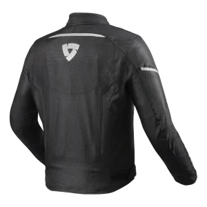 Revit Sprint H20 Motorcycle Textile Jacket Black/White, Motoee.com