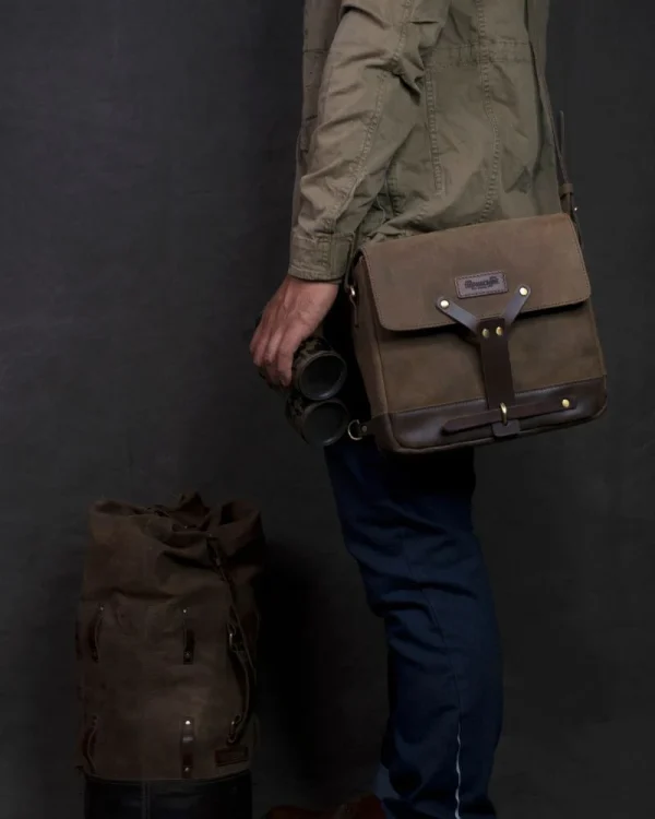 Trip Machine Messenger Bag Tobacco