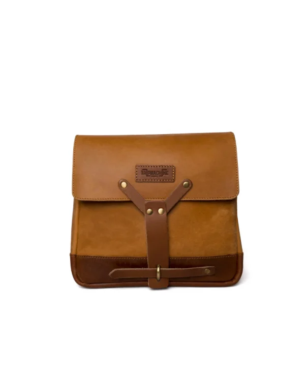 Trip Machine Messenger Bag Vintage Tan