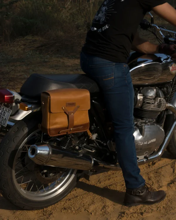 Trip Machine Messenger Bag Vintage Tan