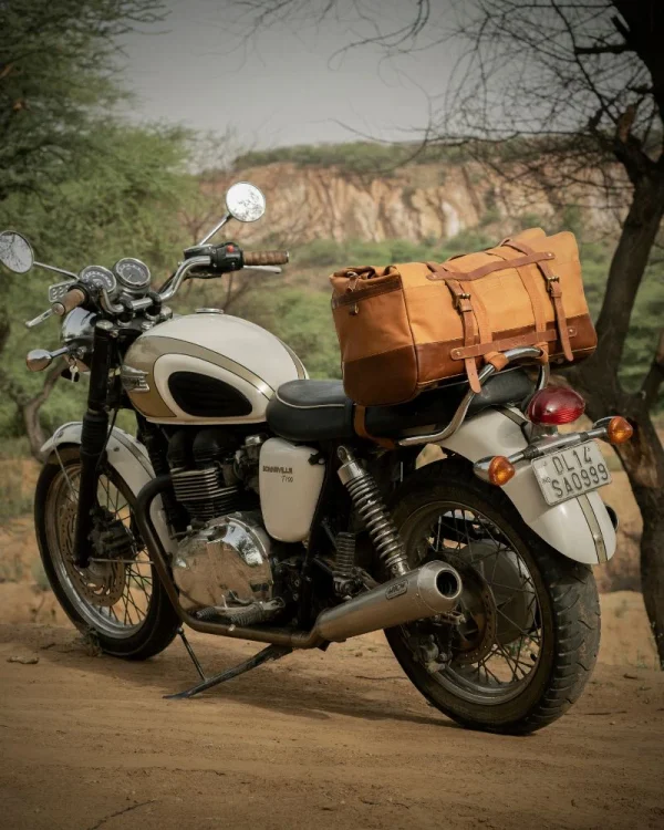 Trip Machine Outlaw Duffel Bag Vintage Tan