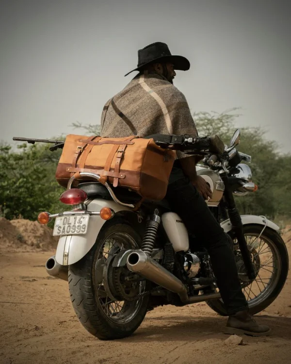 Trip Machine Outlaw Duffel Bag Vintage Tan