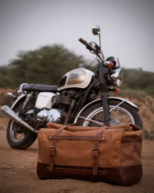 Trip Machine Outlaw Duffel Bag Vintage Tan