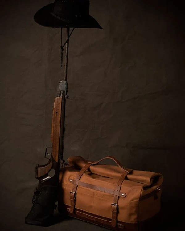 Trip Machine Outlaw Duffel Bag Vintage Tan