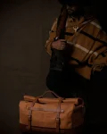 Trip Machine Outlaw Duffel Bag Vintage Tan