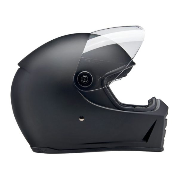 Biltwell Lane Splitter Helmet Flat Black