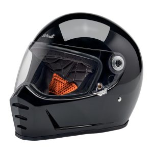 Biltwell Lane Splitter Helmet Gloss Black