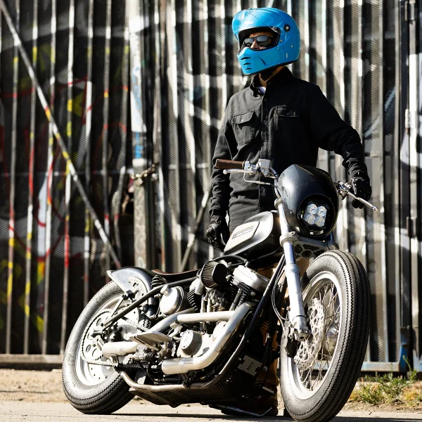 Biltwell Lane Splitter Helmet Tahoe Blue