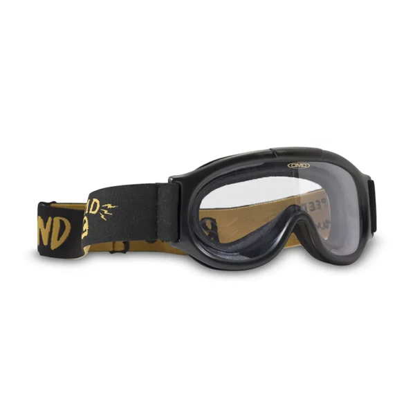 DMD Ghost Goggles Black Clear Lens