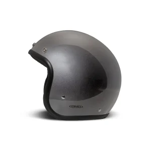 DMD Retro Helmet Metallic Grey, Motoee.com