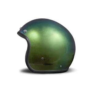 DMD Retro Helmet Rainbow Green, Motoee.com