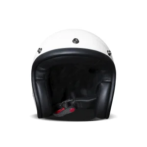 DMD Retro Helmet Solid White, Motoee.com