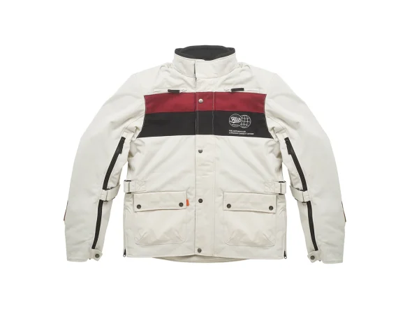 Fuel Rally 2 Waterproof Off-Road Textile Jacket White