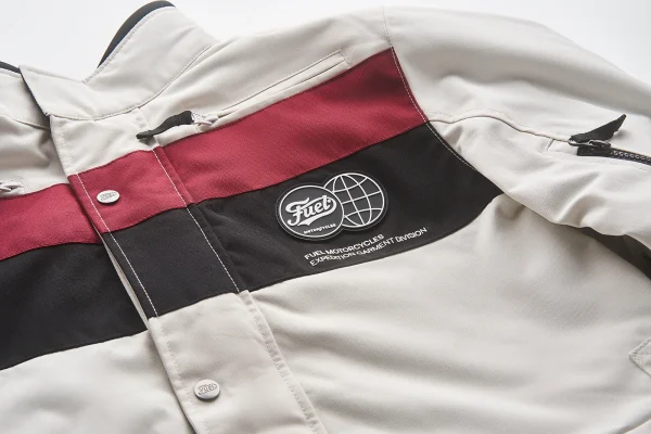 Fuel Rally 2 Waterproof Off-Road Textile Jacket White