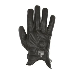 Helstons Condor Leather Gloves Black