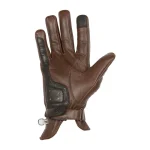 Helstons Condor Leather Gloves Dark Brown