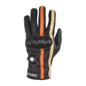 Helstons Eagle Air Gloves Black/Orange