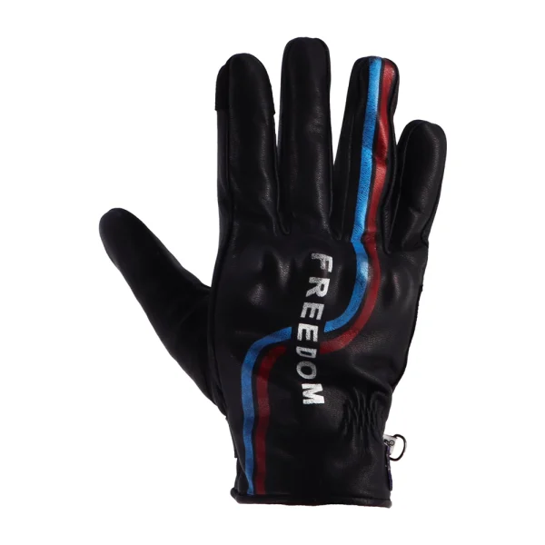 Helstons Freedom Leather Gloves Black