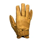 Helstons Hiro Summer Leather Gloves Yellow