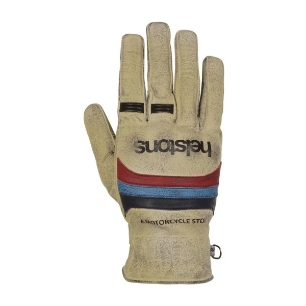 Helstons Mora Summer Leather Gloves Beige