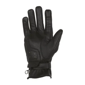 Helstons Mora Summer Leather Gloves Black, Motoee.com