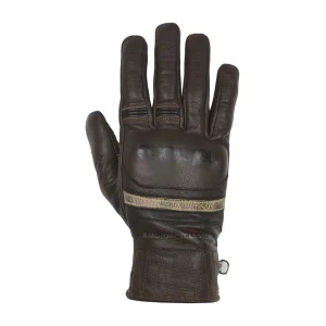 Helstons Mora Summer Leather Gloves Brown