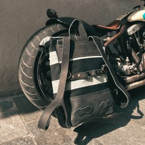 Holy Freedom Folsom Backpack Black/White, Motoee.com