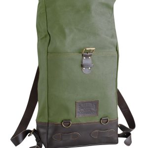 Holy Freedom Roll-Top Backpack Dark Olive, Motoee.com