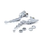 Kuryakyn Zombie Clutch & Brake Levers Chrome 18-21 Softail