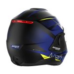 Nolan N120-1 Nightlife N-COM Black/Blue/Matte/Yellow