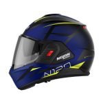 Nolan N120-1 Nightlife N-COM Black/Blue/Matte/Yellow