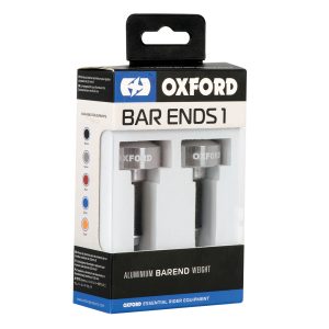 Oxford BarEnds 1 Silver, Motoee.com