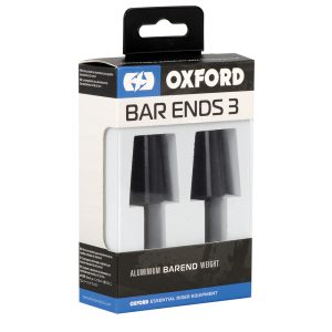 Oxford BarEnds 3 Black, Motoee.com